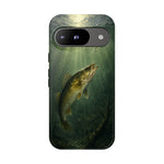Walleye Fishing Night Bite Tough Phone Case