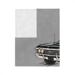 1967 Chevelle SS Illustration Blanket | Classic Muscle Car Throw