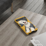 Sheepdog Hair Flip Phone Case Funny Dog Lover Gift