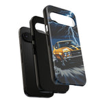 Yellow Chevelle SS Lightning Tough Phone Case Cover Gift Art
