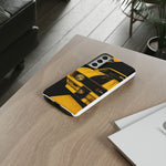 Z28 Yellow Camaro Retro Poster Tough Phone Case