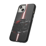 Camaro ZL1 Phone Case, Black Red Racing Stripe Studio Cover, Gift