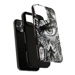 Manga Speed Lines Art Tough Phone Case