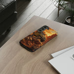 Land Cruiser FJ40 Classic 4x4 Red Rock Canyon Art Tough Phone Case