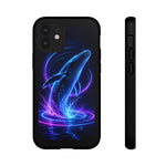 Neon Holographic Whale Phone Case | Tough Case