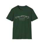 1977 Trans Am Shirt Vintage Muscle Car | Classic Firebird Style Line Art Retro Automotive T-Shirt