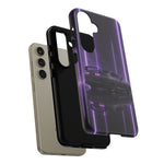 Matte Gray MK4 Supra Violet Neon Pillars Case