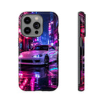 Silvia S15 Neon City JDM Car Phone Case | Tough Cover