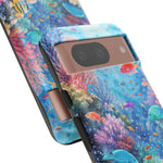Underwater Coral Reef Phone Case | Colorful Tropical Fish Ocean Scene