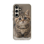 Munchkin Kitten Phone Case, Macro Close-Up Portrait Cover