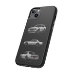Silver Hakosuka Skyline Classic Sports Car Tough Phone Case for JDM Fans