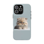 Fluffy Persian Kitten phone case | Tough Cases