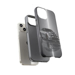 Silver Charger RT Phone Case, Classic Muscle Car Racing Stripe Cover