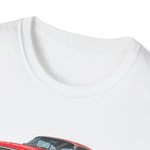 Red Vintage 1960 Chevy Impala Trio T-Shirt | Classic Car Illustration