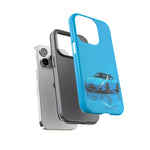 RX-7 Cyan Studio Phone Case Studio Color Match Car Art