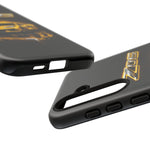Z06 Corvette Phone Case, Yellow Neon Chrome Studio Cover