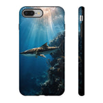 Cobia Reef Phone Case, Shaft of Light Ocean Fishing Tough Cover