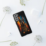 Doberman Bandana Portrait Tough Phone Case - Color Splash