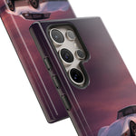 Soft White C3 Corvette Mauve Sky Phone Case