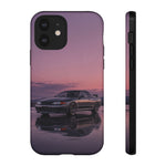 Sunset Skyline GT-R R32 phone case | car reflection, purple dusk