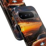 Supra MK4 Orange Touge Night JDM Speed Art Tough Phone Case