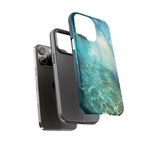 Ocean Wave Tunnel Tough Case | Turquoise Surf Phone Cover