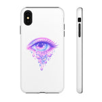 Cosmic Eye Galaxy Tears Phone Case Vaporwave Tough Case