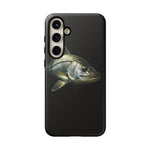 Snook Fishing Phone Case, Saltwater Portrait Black Cover, Gift
