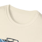 Blue Classic 1967 Corvette Convertible T-Shirt | Sports Car Illustration