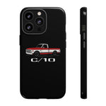 1970 C10 Red White Classic Pickup Tough Phone Case Cover