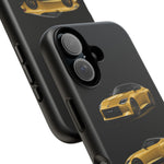 Gold Fairlady Z Classic Sports Car Tough Phone Case - 3 View