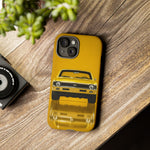 Nova SS Phone Case Yellow, Classic 70s Muscle Car Cover, Gift for Him