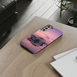 Silver Hakosuka Skyline Mirror Lake Tough Phone Case
