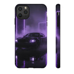 Midnight Charger Violet Neon Tough Phone Case