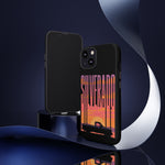 Silverado sunset truck Phone Case | Retro pickup silhouette