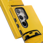 Yellow Miata Phone Case, NA Roadster 90s JDM Legend Cover