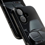 Black NSX Low-Key Minimal Tough Phone Case for 90s JDM Fans