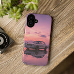 Silver Hakosuka Skyline Mirror Lake Tough Phone Case