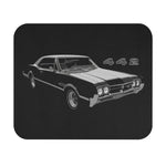 Olds 442 Classic Muscle Car Mouse Pad | Retro Auto Illustration