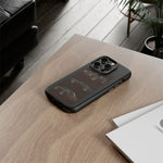 Trans Am Phone Case Black Gold, Three-View Vector Tough Cover