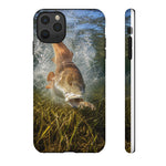 Redfish Strike Phone Case, Grass Flats Fishing Cover for Anglers