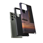 Temple Bell Sunset Phone Case Japan Zen Tough Case