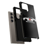 R34 Skyline Japanese Flag Race Car Phone Case | JDM GT-R Tough Cover