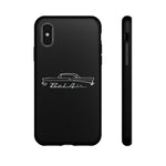 1957 Bel Air Line Art Chrome Script Tough Phone Case Cover Gift