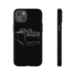 1959 Chevy Impala illustration Tough Case | Retro Classic Car Phone Cover
