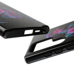 Neon Anatomical Skeleton Phone Case | Internal Displacement Art