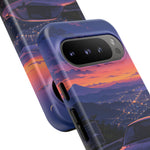 180SX Popup Headlights Sunset Drift Skyline car phone case