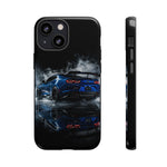 Camaro ZL1 Phone Case, Blue Track Smoke Studio Cover