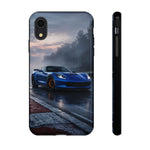 Elkhart Lake Blue C7 Track Attack Dawn Tough Phone Case