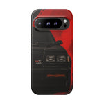 GNX Black Ember Red Tough Phone Case